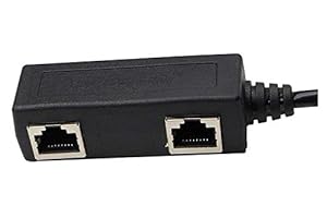 RJ45 Network 1 to 3 Port Ethernet Adapter Splitter by Jackiey