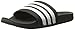adidas Unisex-Child Adilette SC Sandal, Core Black/White/Core Black, 5