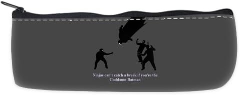 Batman Memes Pencil Case School Pencil Case Cosmetic Makeup Bag Storage Student Stationery Zipper Wallet