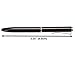 NarwhalCo Set of 2 Black Small Pens (3.35