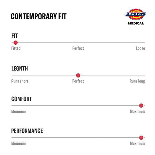 Dickies Dynamix Women Scrubs Pant Natural Rise Tapered Leg Jogger DK185