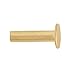 Weaver Leather 100 Pack of #104 Tubular Rivets Plated, 6/16