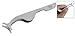 uxcell Stainless Steel Women False Eyelash Remover Fish Tail Clip Tweezers Nipper Tool