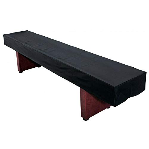 Heavens Tvcz Heavy Duty Fitted PU Leather Shuffleboard Table Cover Dust Prevention Waterproof Protector from damaging Your Shuffleboard Table 16ft 200" X 27" X 8"