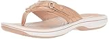 CLARKS Womens Breeze SEA H Nude Patent Size 10
