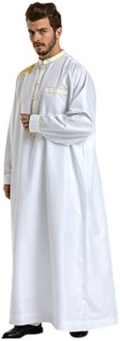 Men Ethnic Robes Islamic Muslim Middle East Kaftan Dresses