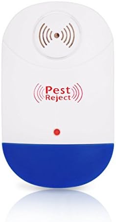 Ultrasonic Pest Repeller Electronic Plug In Home Pest Control Humans &amp; Pets Safe Repellent for Reject Bugs,Ants,Spiders,Mice,Rodents,Mosquitoes,Cockroach, Insect (1 Pack)