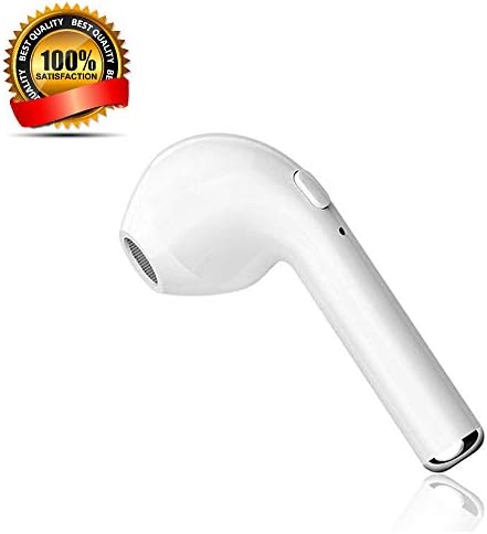 Bluetooth Headset, Wireless Headset, in-Ear Headphones, Stereo Headset, Noise-reducing Microphone Compatible with iOS and Android Smartphones…