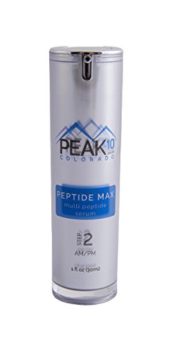 PEAK 10 SKIN - Peptide MAX multipeptide serum reduces wrinkles 1oz