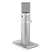 CURT 28274 Trailer Jack Foot, Fits 2-Inch Diameter Tube, Supports 2,000 lbs, 8-1/2-In Height