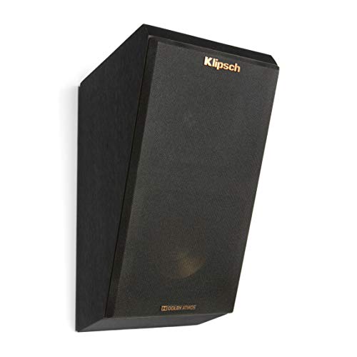 Klipsch Surround Dolby Atmos Bookshelf Home Speaker Set of 2, Black