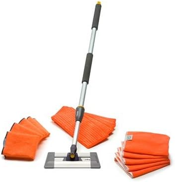 PerfectCLEAN Microfiber Professional 12" Mop Cleaning System (with built in antibacterial protection).