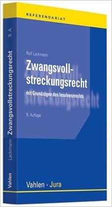 Zwangsvollstreckungsrecht Mit Grundzugen Des Insolvenzrechts Amazon De Lackmann Rolf Bucher