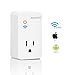 Ankuoo Smart Plug Monitor Router WiFi Reset Outlet Works with Remote Control and Timer Via REC APP Wi-Fi Restarter one Pack, 1.75 x 3 x 2.25 inch, White