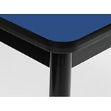 Lab Table Color: Blue, Size: 36" H x 60" W x 30" D