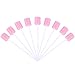 Mouth Swabs Oral Sponge Swabs Disposable ROSENICE Dental Swabs Pink 100 Count