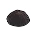 Black Velvet Kippah 21cm 8.26