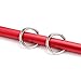 Expandable Spreader Bar Indoor Sport for Home Gyms Gift Set (Frosted Red)