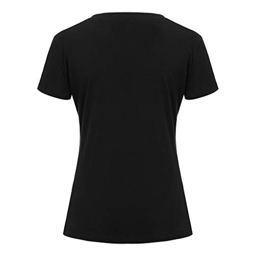 image for Emimarol Plus Size Shirt for Women Fashion Casual O-Neck Tee Top Lette