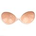 Reusable Invisible Strapless Self Adhesive Backless Silicone Bra(C,Cloth Nude)