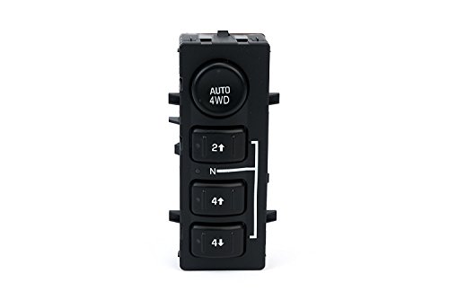 image for AA Ignition 4WD Switch 4x4 Transfer Case Button - Replaces 15136039, 1