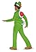 Yoshi Deluxe Costume, Official Nintendo Super Mario Costume, Kids Size Medium (7-8)