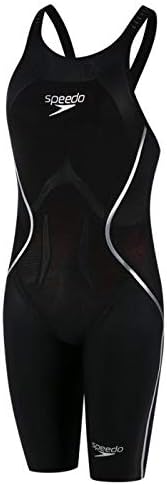 pentland brands plc Speedo LZR Racer X Openback Kneeskin - Black/Lava Red/Aluminium