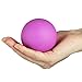 KissDate Silicone Massage Lacrosse Ball for Myofascial Release, Foot, Back, Trigger Point Treatment Ball, Muscle Knot, Yoga(Purple)