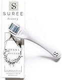 Suree Beauty Derma Roller for Face 0.25mm - Microneedle Roller for Face 540 Premium Quality Microneedle Titanium Micro Needles - Includes Storage Case