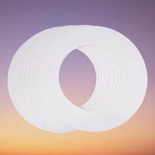 Professional Protective Heater Collars Hard Wax Paper Rings to Prevents Spills (50) - Image 4