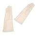 Kenmont Summer Women Sun Uv Protection Cotton Outdoor Long Driving Gloves (Beige)