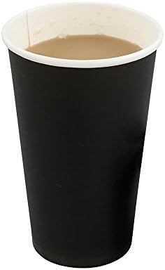 Nicesh 16 oz Disposable Cold Paper Cups, To Go Coffee Cups - 150 Counts