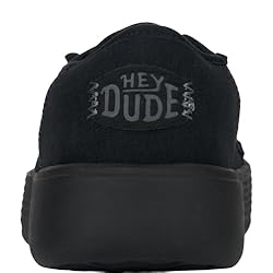 Hey Dude Cody M Essentials Black/Black Size