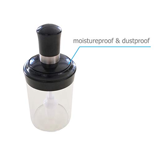 Excelity Oil Bottle with Silicone Brush for Cooking BBQ Kitchen