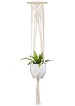 Mkono Macrame Plant Hanger Hanging Planter Wall Art