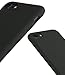 iPhone 8 Case iPhone 7 Case, HZ BIGTREE Soft Touch Slim-Fit Flexible TPU Case with Superior Coating Cover for Apple iPhone 7/8 4.7 inch - Matte Jet Black