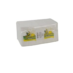 Funny Motiefservetten, 2-laags, goede ochtend/ontbijtservetten 25 x 25 cm 1/4 vouwen, 10-pack (10 x 400 stuks)