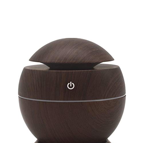 Shonlinen USB Ultrasonic Mute Cool Mist Humidifier-Wood Humidifying Unit with 130ML Water Tank,Timin - //coolthings.us
