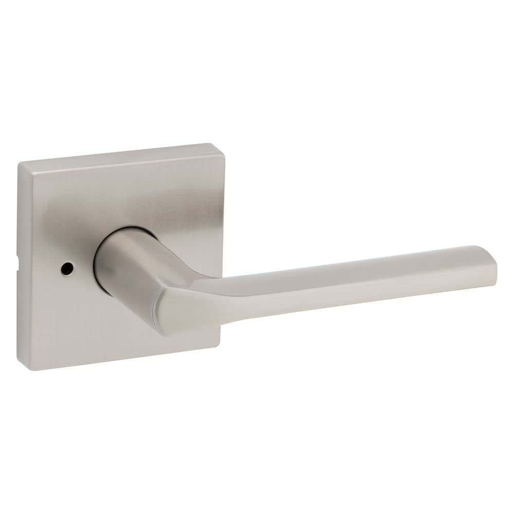 Kwikset 97300-916 Lisbon Lever, Satin Nickel