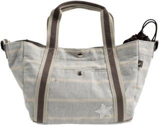 Amazon ラディカ 散歩グッズ 犬 リネンボーダー2wayお散歩バッグ F ﾗｲﾄｸﾞﾚｰ 4 Radica ペット用品 通販