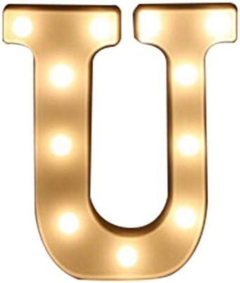 Luce Inglese Della Lettera U Per Luci Di Modellistica Luci Digitali Di Nozze Compleanno Matrimonio Proposta Di Matrimonio Luce Bianca Amazon It Illuminazione