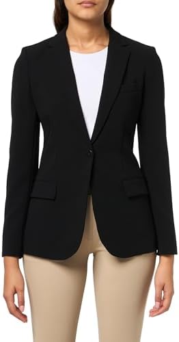 Theory Women's Crepe Staple Blazer, Geranium, 2 at Amazon Women's