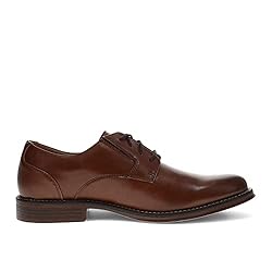 DOCKERS Mens Fairway Dress Oxford Shoe, Mahogany, 9 M
