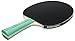 Killerspin JET100 Table Tennis Paddle - The Black-and-Green Cobination for Every Ping Pong Beginner