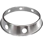 Sunrise Kitchen Supply Plated Reversible Steel Wok Ring (8.25"/10.75")