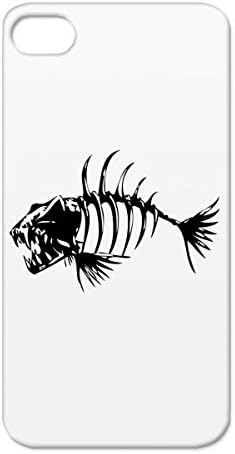 Tpu Piranha Mad Fish Symbols Skelafish Bone Shapes Skeleton Angler Dead Scale Protective Case For Iphone 4 Black Amazon Ca Cell Phones Accessories