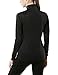 TSLA Women's Half Zip HyperDri Track Pullover Running Cool Dry Active Sport Shirt Top FKZ04