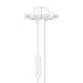 Spigen R32E Bluetooth Headphones Wireless Headphones Magnetic BT v4.1 Noise Cancelling w/Microphone Sweat Proof Earbuds Compatible with iPhone X / 8/8 plus/7/7 Plus/Galaxy Note 8/S8/S8 Plus-White