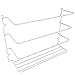 Evelots Wrap/Foil Organizer Rack-Kitchen Cabinet Door-Wall-Plastic Coated Iron