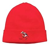 Adult Skull Cap Beanie Christmas Bird Knitted Hat